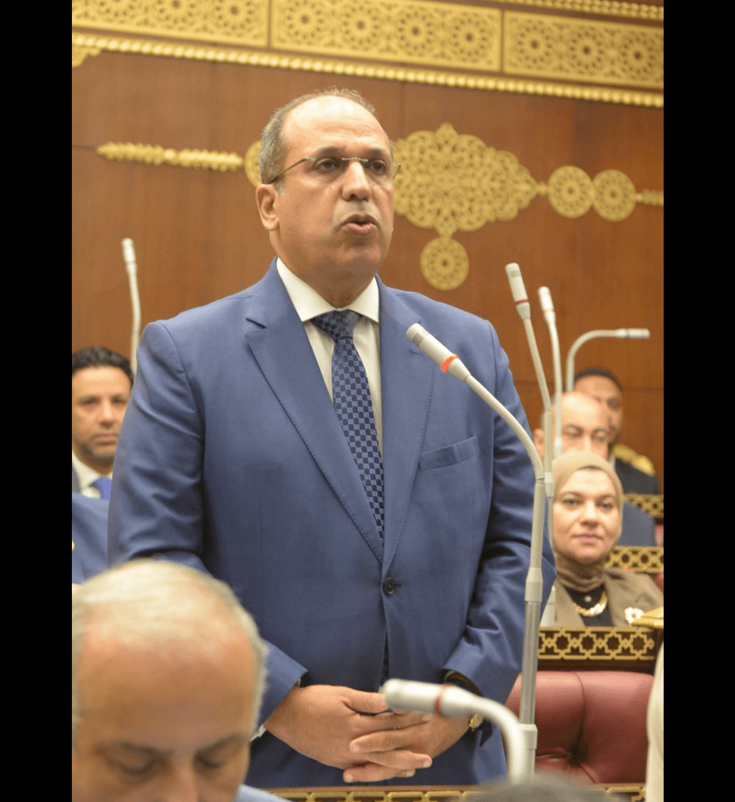 رئيس مجلس الشيوخ يهنئ النائب الدكتور محمد لطفي بحصوله على وسام الإمبراطورية البريطانية